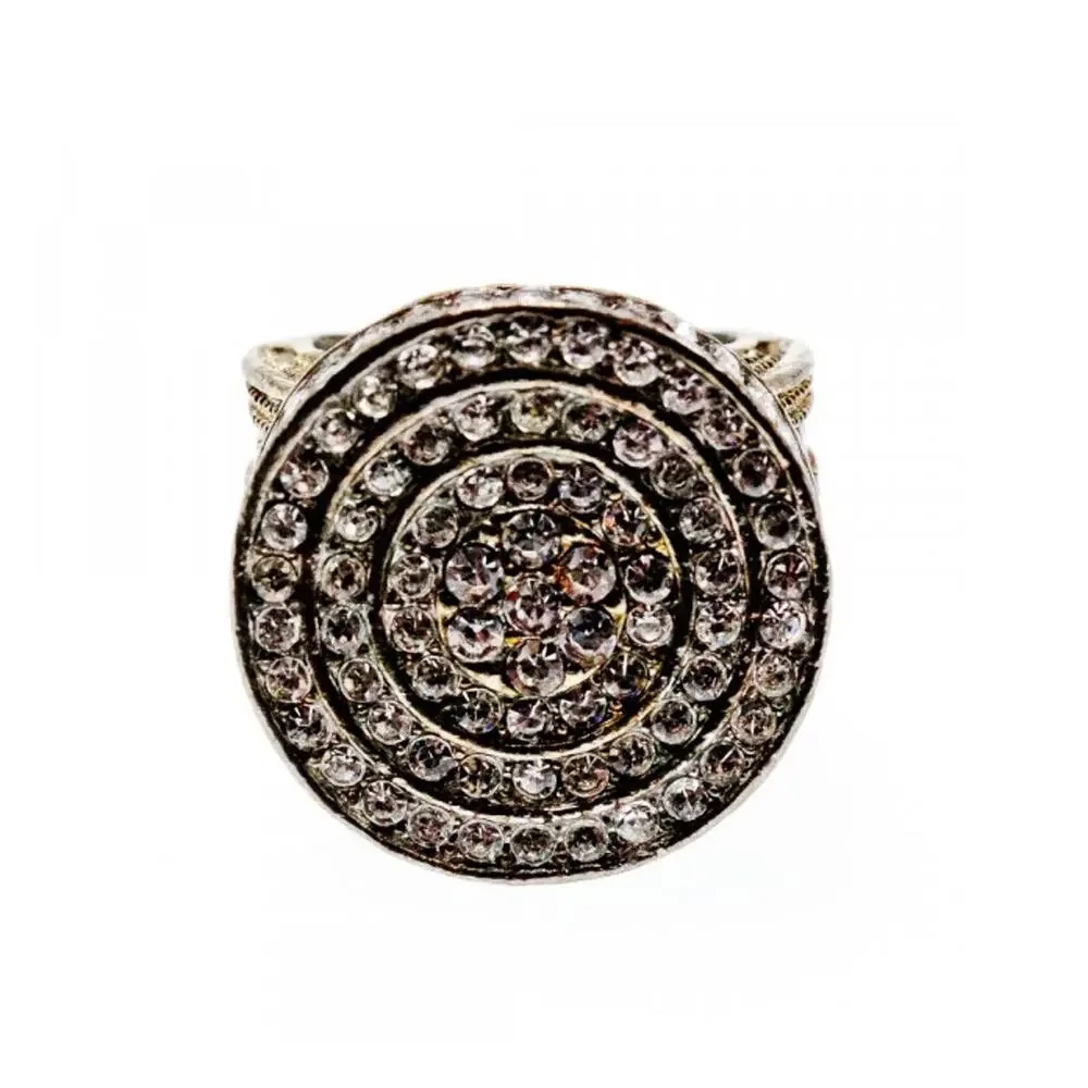 925 Sterling Silver CZ Ring Size 6.5